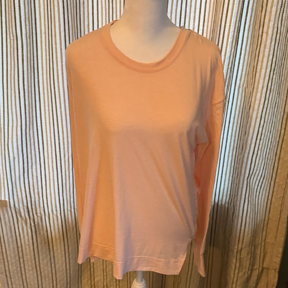 All in Motion Peach Long Sleeve Women's Tee